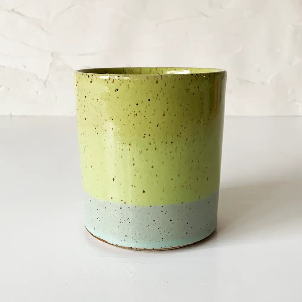 Handmade Ceramic 14 oz Short Tumbler