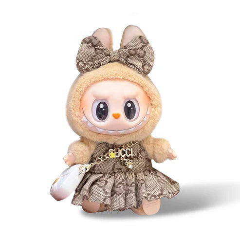LabubuMania – Outfit GG Dress (Labubu incluso)