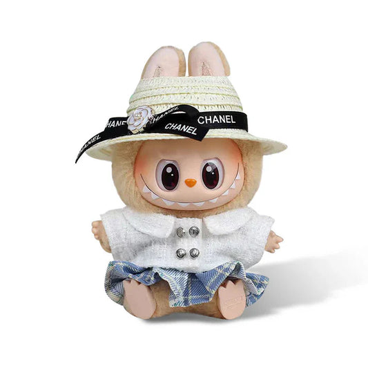 LabubuMania – Outfit CH White (Labubu  incluso)