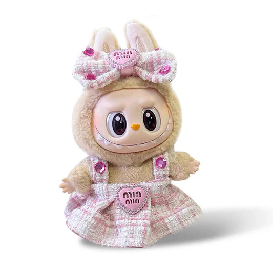 LabubuMania – Outfit MM Pink (Labubu  incluso)