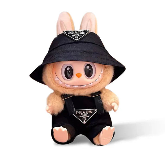 LabubuMania – Outfit PR Black (Labubu incluso)