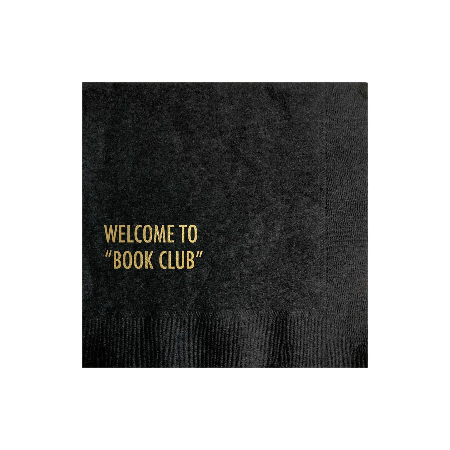 Welcome to "Book Club" Party Napkins (Pack of 20)